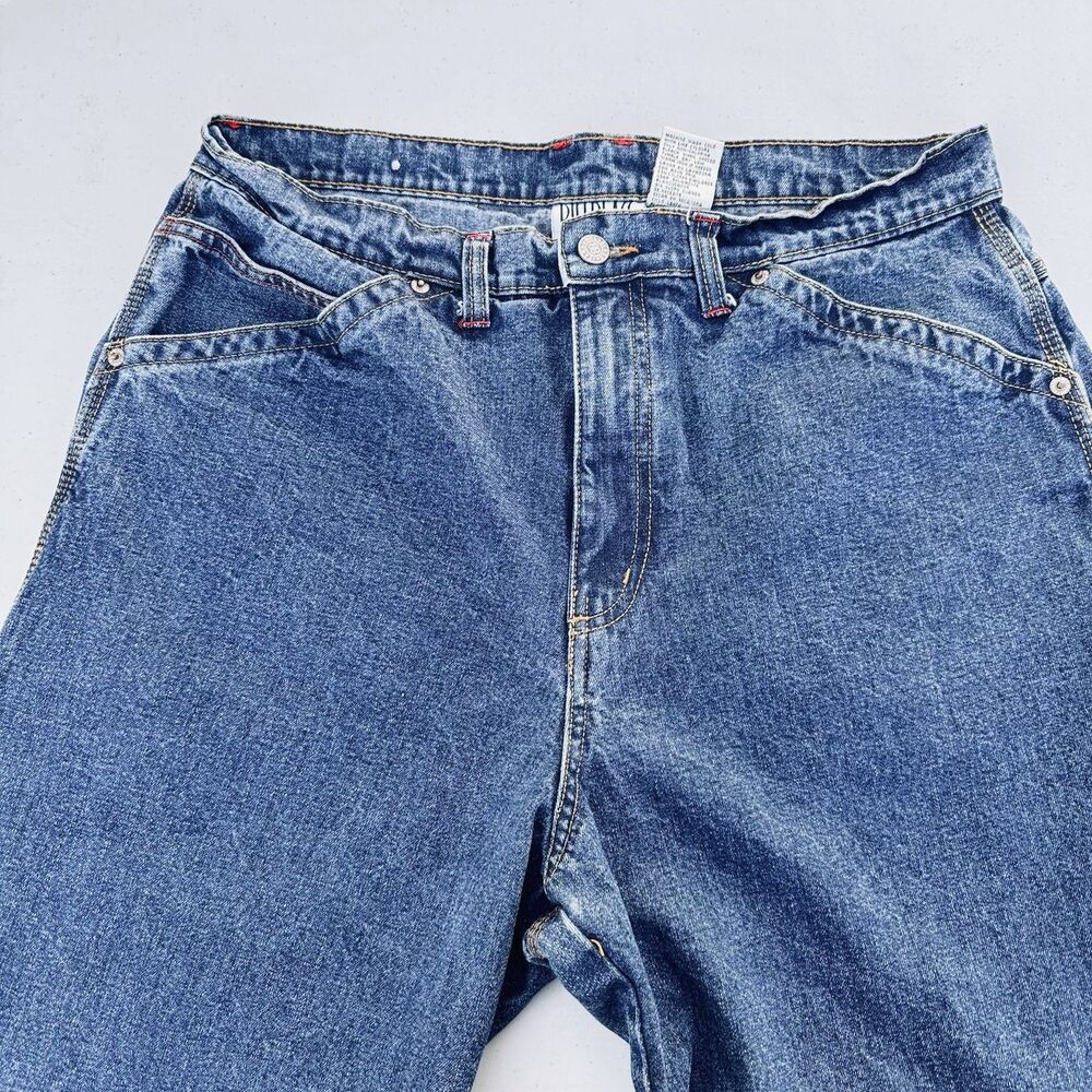 Bill Bass Vintage Women Plus Size 14 Cropped Cargo Jean Y2K Weekend Wear
